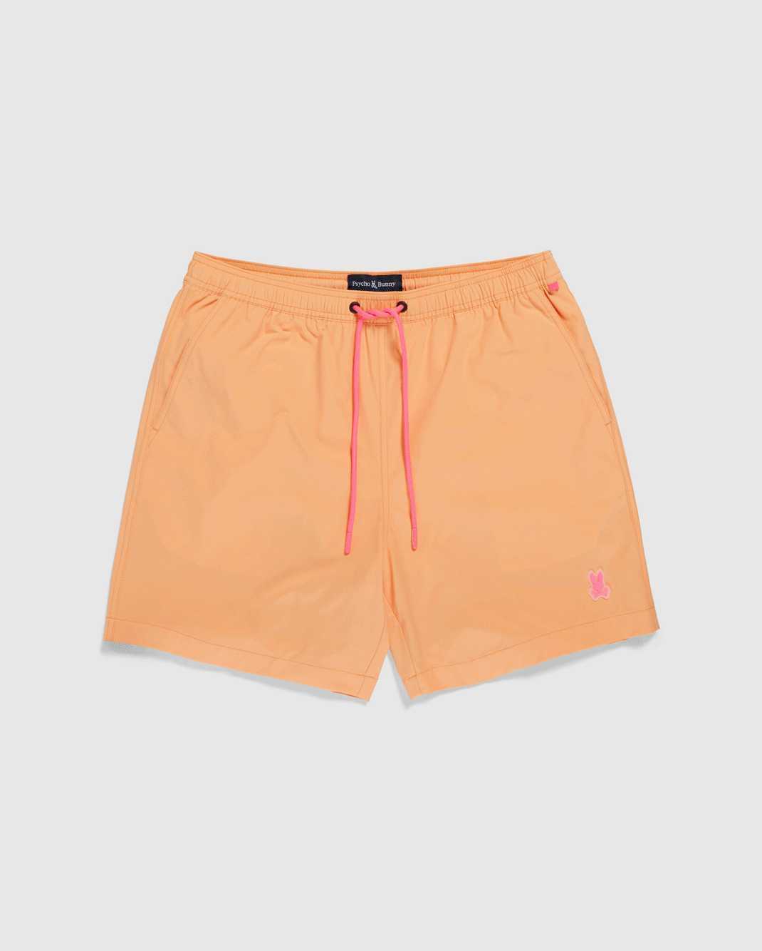 Slip de Bain Psycho Bunny Malta Hydrochromic Swim Trunk Orange Homme | QDK-78421572